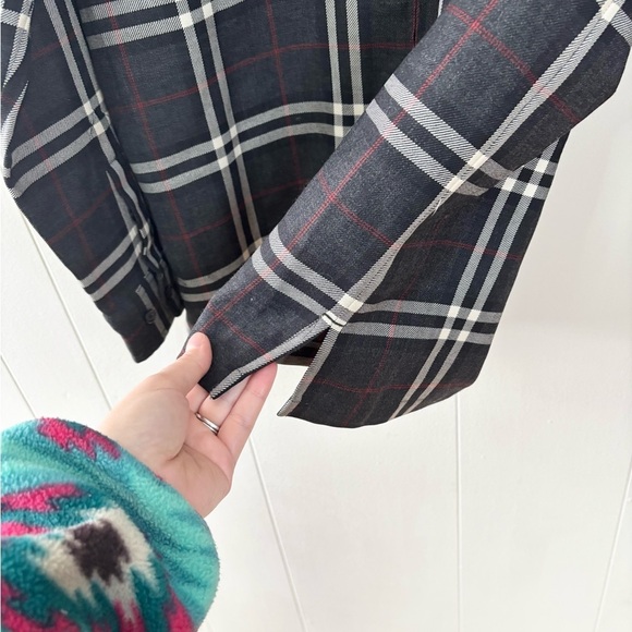 Lauren Ralph Lauren full zip wool jacket lightweight size SM relaxed oversized - Picture 5 of 6